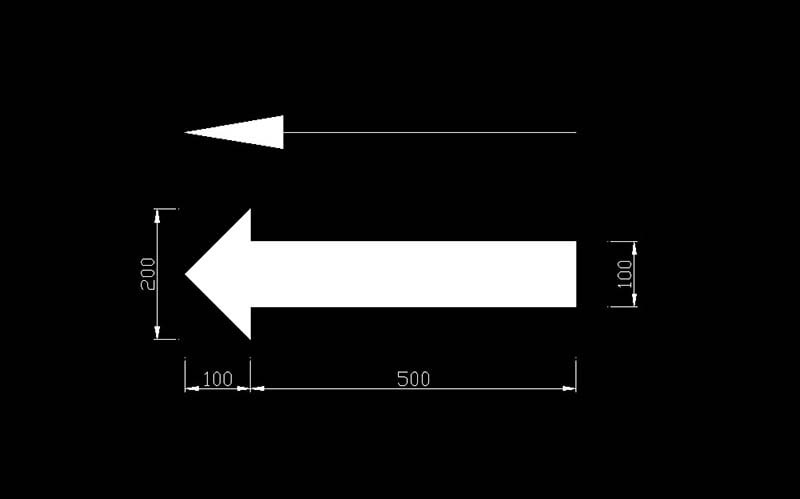 Bài 16 Hướng dẫn vẽ các loại mũi tên chỉ hướng trong AutoCAD 2D  Alanoo